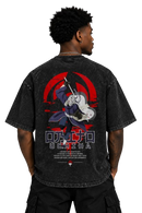 Camiseta Naruto Vintage Oversized Retro Streetwear