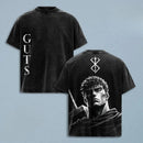 Camiseta Anime Berserk Guts Vintage