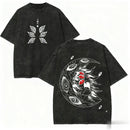 Camiseta Anime Demon Slayer Muichiro Tokito T Shirt Vintage