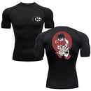 Camiseta Anime Hajime Gym Fitness Sports