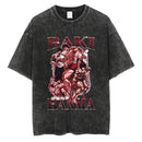 Camiseta Anime Baki Haman Tshirts Vintage