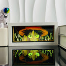 Decoração Luz LED 3D Anime Naruto