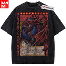 Camiseta Anime Yu-Gi-Oh! Oversized T-Shirt Vintage Streetwear