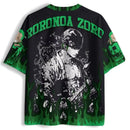 Camiseta One Piece Roronoa Zoro Baseball