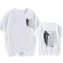 Camiseta Anime Attack on Titan Streetwear  T Shirt