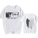 Camiseta Anime Attack on Titan Streetwear  T Shirt