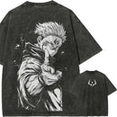 Camiseta Jujutsu Kaisen Ryomen Sukuna T-Shirt Yuji Itadori Vintage