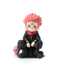 Bonecos Jujutsu Kaisen Satoru Gojo e Sukuna PVC