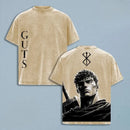 Camiseta Anime Berserk Guts Vintage
