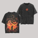 Camiseta Dragon Ball Goku T Shirt Oversized Streetwear