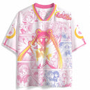 Camiseta Sailor Moon Beautiful Girl Warrior  T-shirt