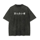 Camiseta Eren Yeager T Shirt Attack on Titan Anime Streetwear