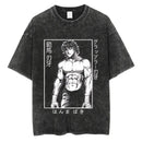 Camiseta Anime Baki Haman Tshirts Vintage