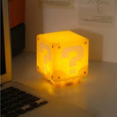 Luminária 3D LED Pergunta Com Música Carregamento USB, Aniversário e presentes de Natal