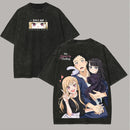 Camiseta Vintage Oversized My Dress-Up Darling Marin Kitagawa Anime Streetwear