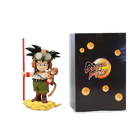 Boneco Modelo Dragon Ball Son Goku Kakarotto Kamehameha Wave, Ornamento Magnético, Figura de Ação Colecionável, Presente
