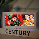 Decoração LED 3D Demon Slayer Anime