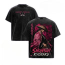 Camiseta Anime BLEACH Kyoraku Shunsui  Tshirts Vintage