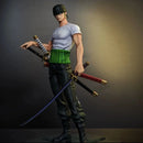Boneco 25cm/9.84in Anime One Piece Figure Roronoa Zoro Figure PVC