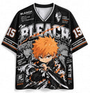Camiseta de Futebol com Estampa de Animes Bleach
