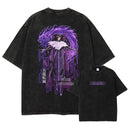 Camiseta Anime Bleach Aizen Sousuke Oversized Vintage