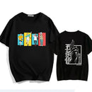 Camiseta Unissex de Algodão Puro Jujutsu Kaisen Satoru Gojo