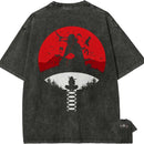 Camiseta Itachi Uchiha T Shirt Anime Naruto Streetwear Vintage