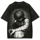 Camiseta Toji Fushiguro Maki Zenin T-shirt Jujutsu Kaisen Vintage Oversized Retro