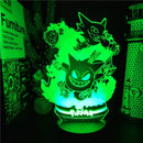 Luminária Pokemon 3D LED USB