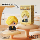 Bonecos Anime One Luffy Blocos de Montar 3D