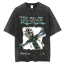 Camiseta Anime Yu-Gi-Oh! Oversized T-Shirt Vintage Streetwear