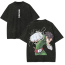Camiseta Rock Lee T Shirt  Streetwear Vintage