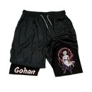 Shorts Esportivos Unissex Dragon Ball Goku Estampado Anime