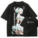 Camiseta Anime NieR Automata 2B Vintage Streetwear