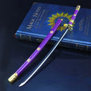 25cm Roronoa Zoro Katana Anime Metal Roronoa Zoro
