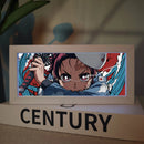 Decoração LED 3D Demon Slayer Anime