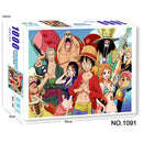 Quebra-Cabeça Brinquedo Cartoon Anime One Piece/ Dragon Ball 1000 Peças