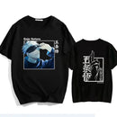 Camiseta Unissex de Algodão Puro Jujutsu Kaisen Satoru Gojo