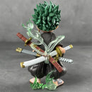 Boneco Versão Figurinha One Piece Zoro