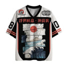 Camiseta Esportiva Unissex Estampada em 3D Oversized Manga Curta Retrô