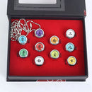 Conjunto de Anéis da Akatsuki Anime Naruto