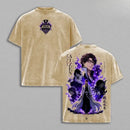 Camiseta BLEACH Aizen Sousuke T-shirts Vintage