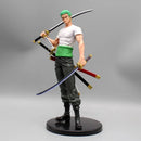 Boneco 25cm/9.84in Anime One Piece Figure Roronoa Zoro Figure PVC