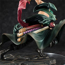 Boneco One Piece Roronoa Zoro Três Lâminas Estatueta