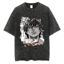 Camiseta Anime Baki Haman Tshirts Vintage