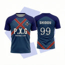Camisa de Futebol Anime Japonês Blue Lock P.X.G