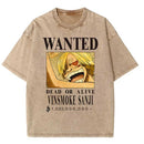 Camiseta Oversized Anime One Piece