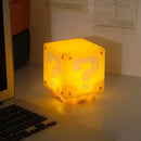 Luminária 3D LED Pergunta Com Música Carregamento USB, Aniversário e presentes de Natal
