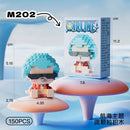 Bonecos Anime One Luffy Blocos de Montar 3D