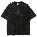 Camiseta Anime Jujutsu Kaisen Higuruma T Shirt Vintage Streetwear